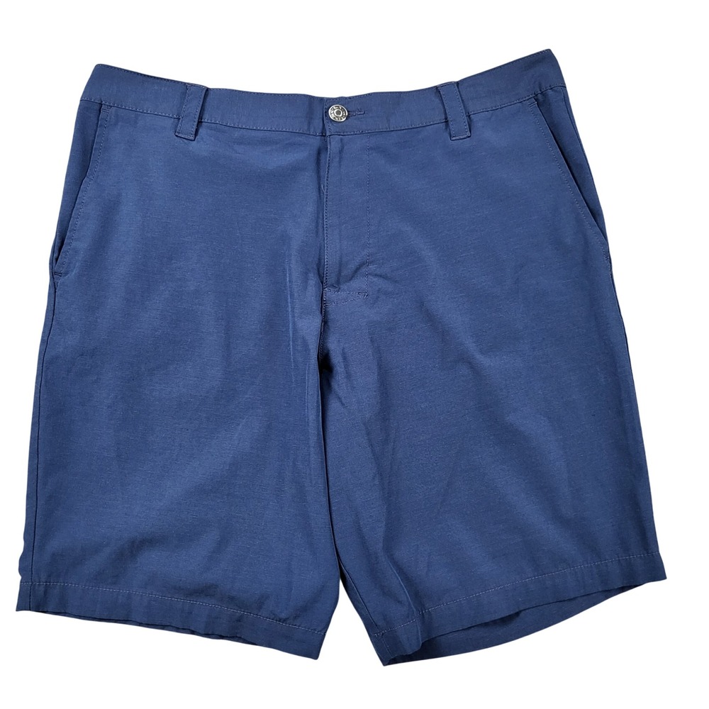 Banana Republic Mens 38 Navy Blue Ripstop‎ Tactical Performance Shorts